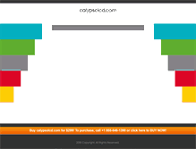 Tablet Screenshot of calypsolcd.com